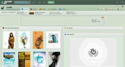 Desktop Screenshot of nvrdi.deviantart.com