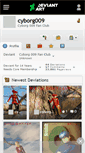 Mobile Screenshot of cyborg009.deviantart.com