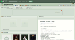 Desktop Screenshot of king-mushroom.deviantart.com
