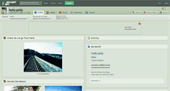 Desktop Screenshot of holly-polly.deviantart.com
