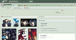 Desktop Screenshot of nekomatako.deviantart.com