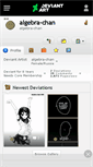 Mobile Screenshot of algebra-chan.deviantart.com