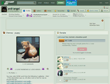 Tablet Screenshot of an81angel.deviantart.com