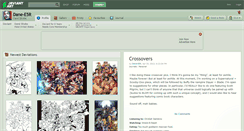 Desktop Screenshot of dane-e5r.deviantart.com