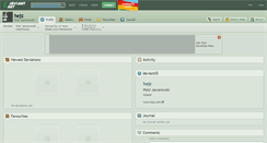 Desktop Screenshot of hejz.deviantart.com