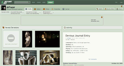 Desktop Screenshot of drfrazer.deviantart.com