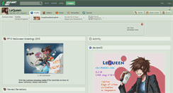 Desktop Screenshot of lequeen.deviantart.com