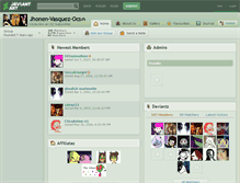 Tablet Screenshot of jhonen-vasquez-ocs.deviantart.com