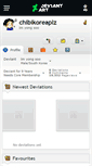 Mobile Screenshot of chibikoreaplz.deviantart.com