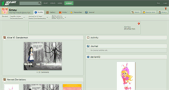 Desktop Screenshot of kmou.deviantart.com