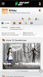 Mobile Screenshot of kmou.deviantart.com