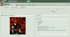 Desktop Screenshot of magicmikki.deviantart.com