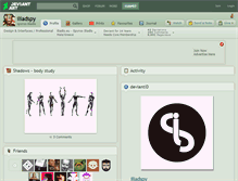 Tablet Screenshot of iliadspy.deviantart.com
