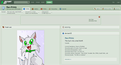 Desktop Screenshot of paw-printz.deviantart.com