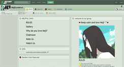 Desktop Screenshot of nejilovers.deviantart.com