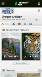 Mobile Screenshot of oregon-artists.deviantart.com