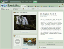 Tablet Screenshot of oregon-artists.deviantart.com