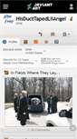 Mobile Screenshot of hisducttapedlilangel.deviantart.com