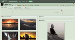 Desktop Screenshot of chaotik101.deviantart.com