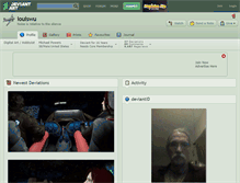 Tablet Screenshot of louiswu.deviantart.com