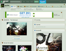 Tablet Screenshot of anchel.deviantart.com