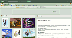 Desktop Screenshot of moltres93.deviantart.com