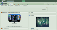 Desktop Screenshot of digimast.deviantart.com