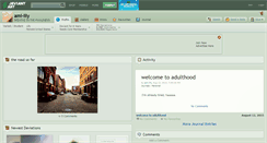 Desktop Screenshot of ami-lily.deviantart.com
