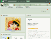Tablet Screenshot of kireiart.deviantart.com