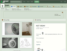 Tablet Screenshot of fanplz.deviantart.com