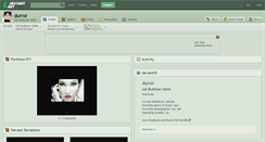 Desktop Screenshot of durror.deviantart.com