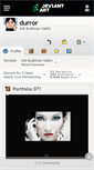 Mobile Screenshot of durror.deviantart.com