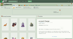 Desktop Screenshot of buddyguyman.deviantart.com