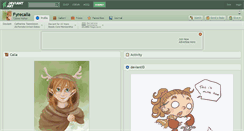 Desktop Screenshot of fyrecalla.deviantart.com