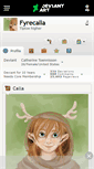 Mobile Screenshot of fyrecalla.deviantart.com