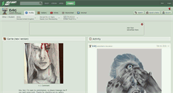 Desktop Screenshot of evilrj.deviantart.com