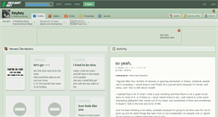 Desktop Screenshot of keykey.deviantart.com