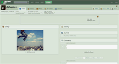 Desktop Screenshot of diehappy-x.deviantart.com