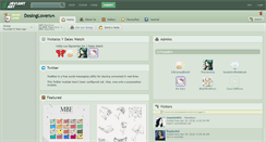 Desktop Screenshot of desinglovers.deviantart.com