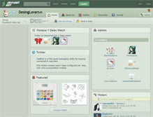 Tablet Screenshot of desinglovers.deviantart.com
