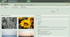 Desktop Screenshot of carinutz.deviantart.com