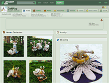 Tablet Screenshot of coltpixy.deviantart.com