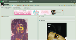 Desktop Screenshot of keynant.deviantart.com