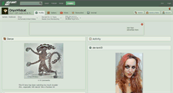 Desktop Screenshot of onyxwildcat.deviantart.com