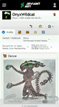 Mobile Screenshot of onyxwildcat.deviantart.com