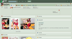 Desktop Screenshot of maxtaylor.deviantart.com