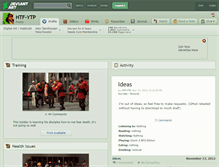 Tablet Screenshot of htf-ytp.deviantart.com