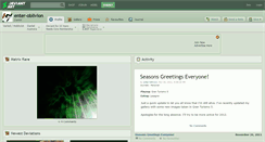 Desktop Screenshot of enter-oblivion.deviantart.com