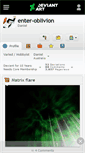 Mobile Screenshot of enter-oblivion.deviantart.com
