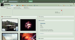 Desktop Screenshot of habahaba.deviantart.com